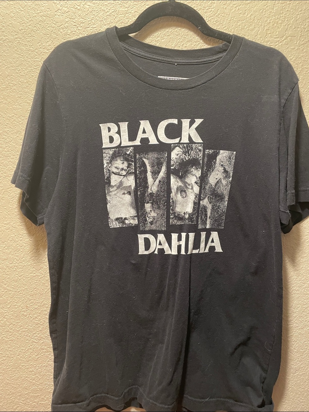 Black Dahlia Graphic Short-Sleeve Tee - Black
